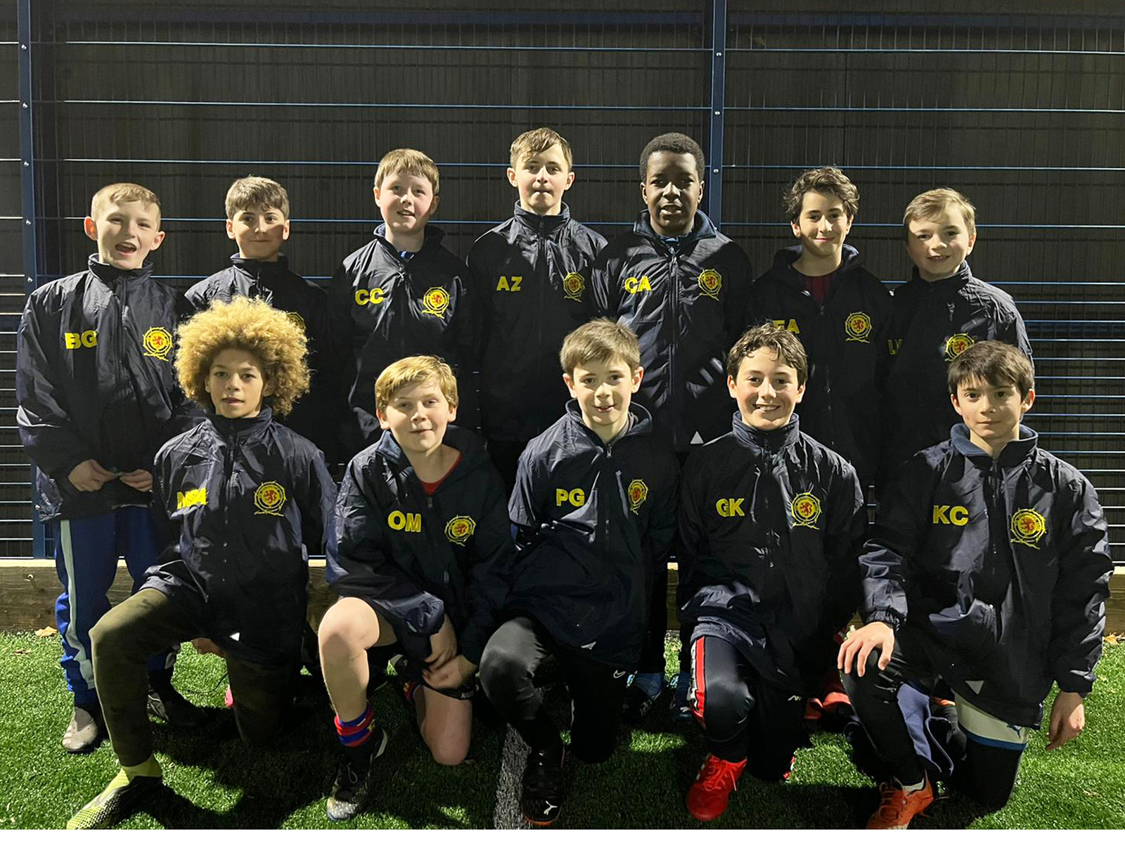 U12   Jackets   Pitch